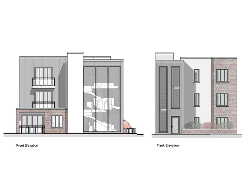 Rear of Embassy Court, Bounds Green Road